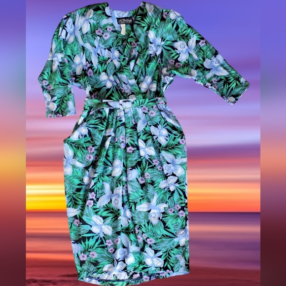 Vintage Tropical Dress - Picture 10 of 10